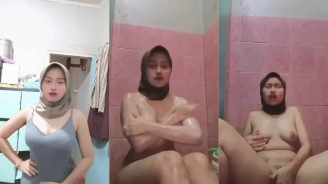 bu guru buat vidio mau mandi lanjut colmek buat muridnya